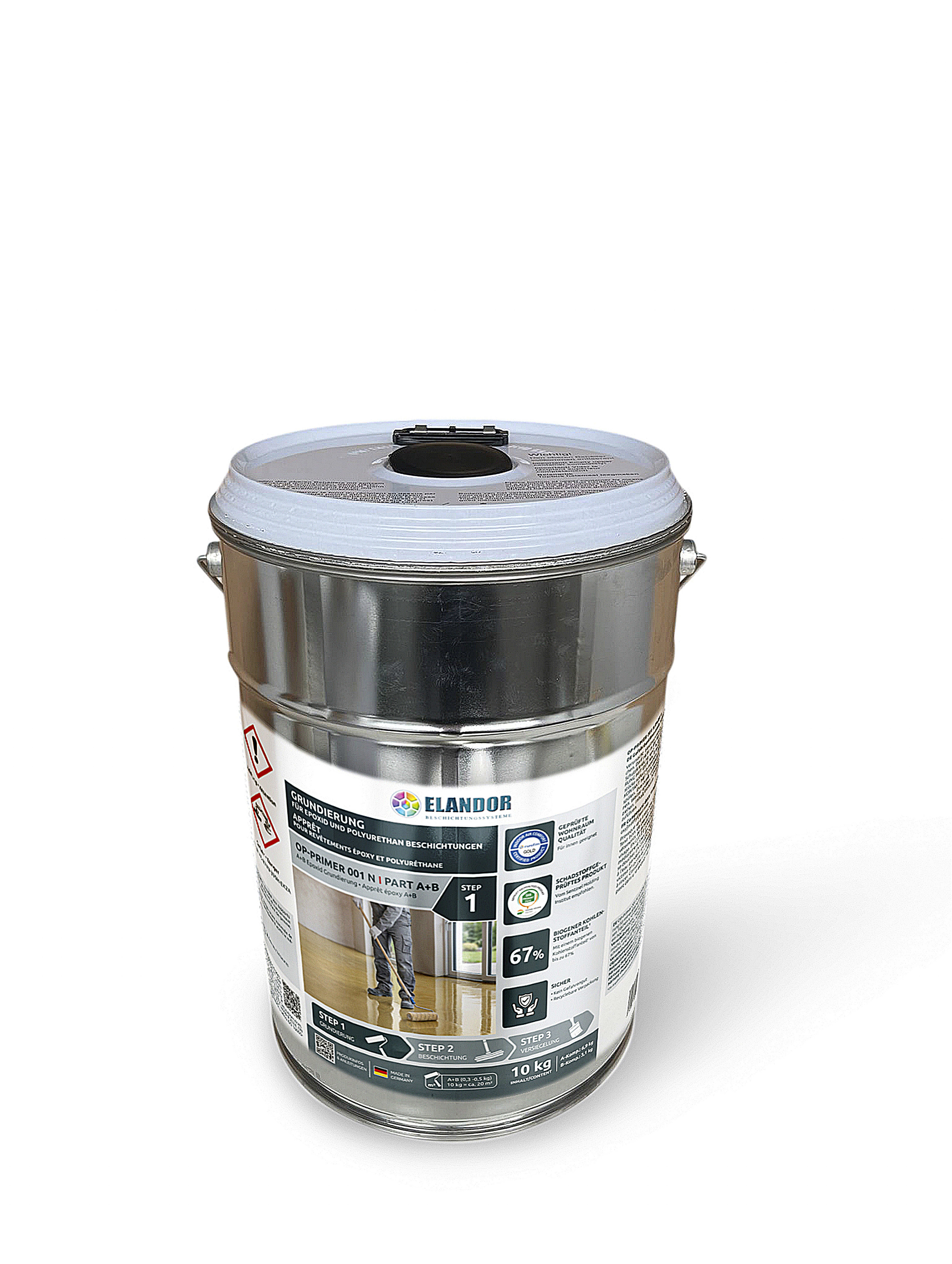 ELAN OP-Primer 001 N  A+B  Epoxid Grundierung
