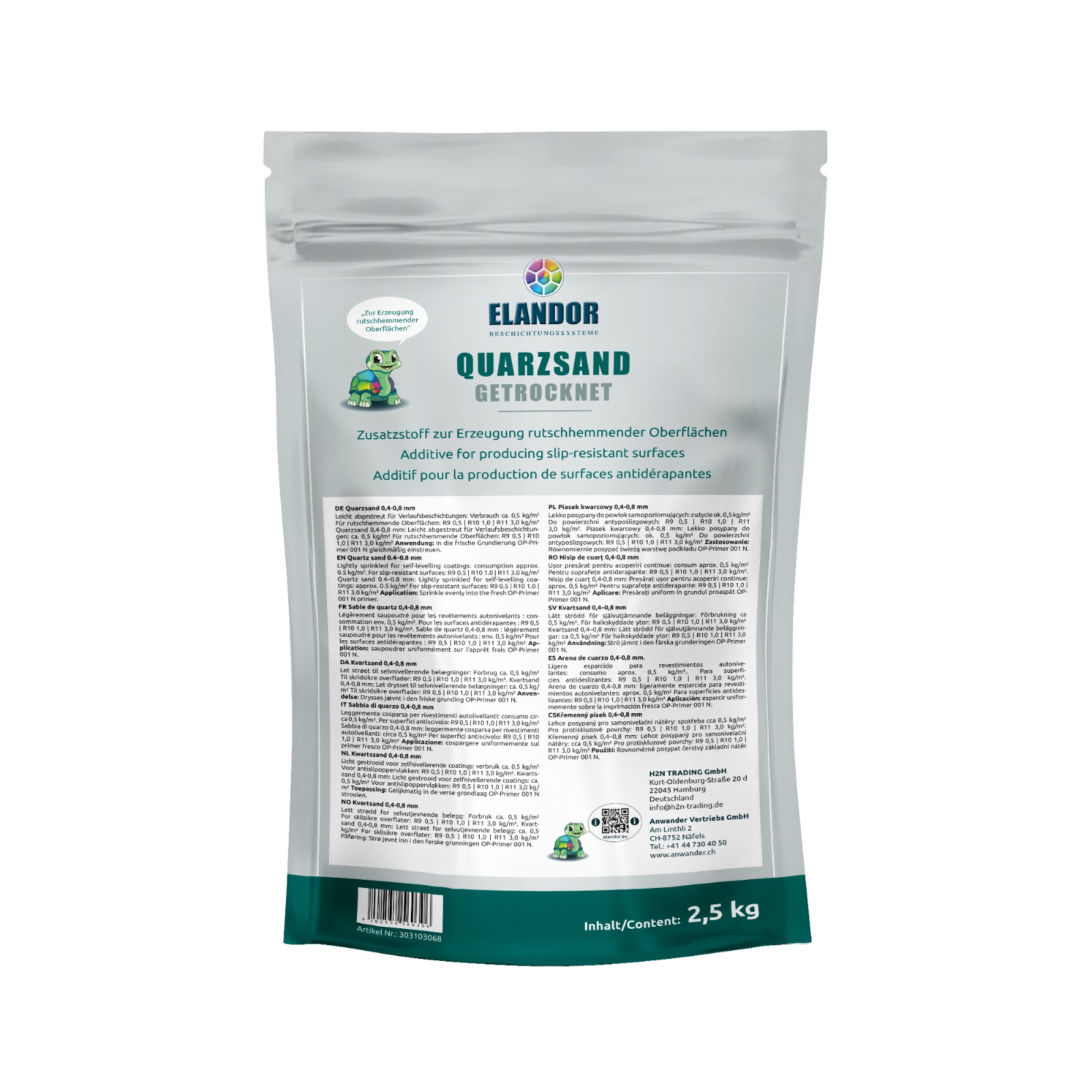 ELAN Quarzsand feuergetrocknet